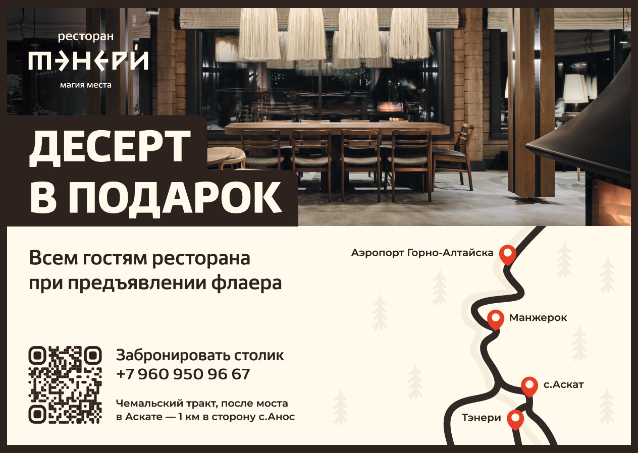 Десерт в подарок